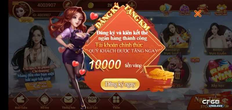 Kho game siêu khủng tại CF68