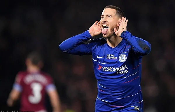 Cầu thủ Eden Hazard - một trong các cầu thủ hay nhất Chelsea