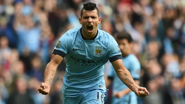 Đội hình xuất sắc nhất Manchester City: Tiền đạo Sergio Aguero