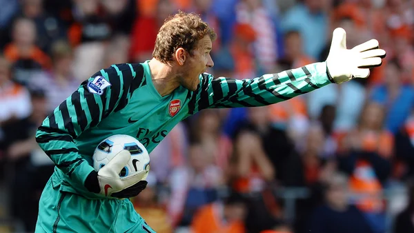 Jens Lehmann được chọn là một trong những thủ môn xuất sắc nhất Ngoại hạng Anh