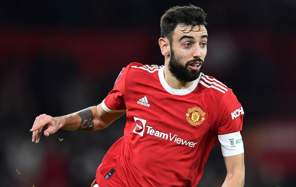 Bruno Fernandes tiền vệ đội Manchester United