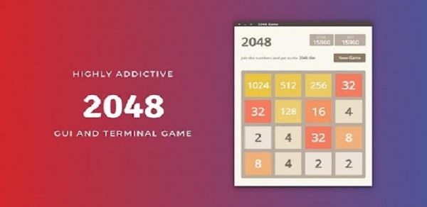 Kết hợp số tạo thành 2048 để giành chiến thắng