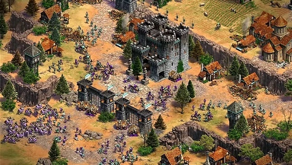 Age of Empire 2 vẫn giữ nguyên lối chơi so với phần I