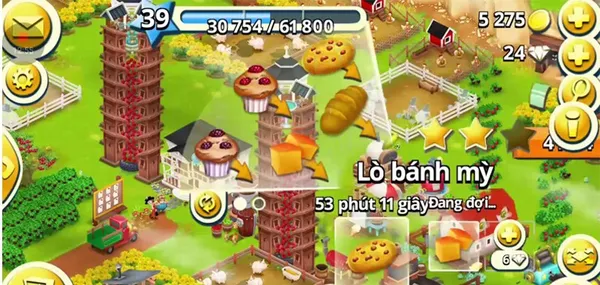 Đồ họa game Hay Day chân thực, chi tiết đa dạng