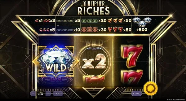 Viên kim cương trắng quý báu của Multiplier Riches