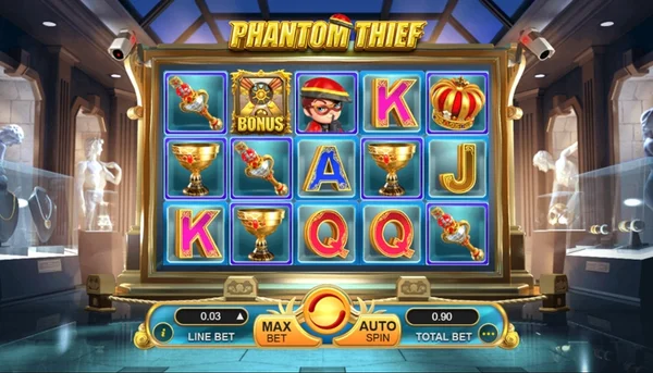 Giao diện của trò chơi Phantom Thief