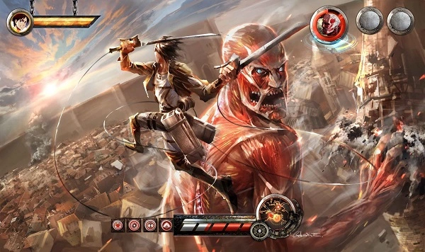 Đồ họa và âm thanh Game Attack on Titan 2 cực kỳ lôi cuốn