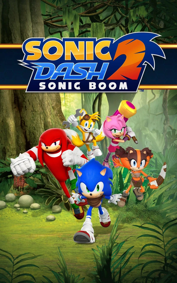 Hình ảnh 3D bắt mắt, hiệu ứng mượt mà chính là điểm cộng lớn cho Game Sonic Dash