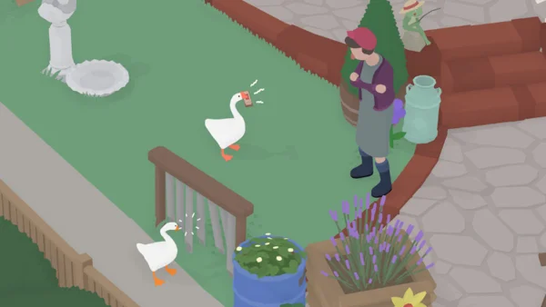 Tạo hình đơn giản những không làm mất đi sự hấp dẫn trong Untitled Goose Game