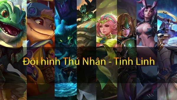 Đội hình thú nhân – tinh linh chuẩn