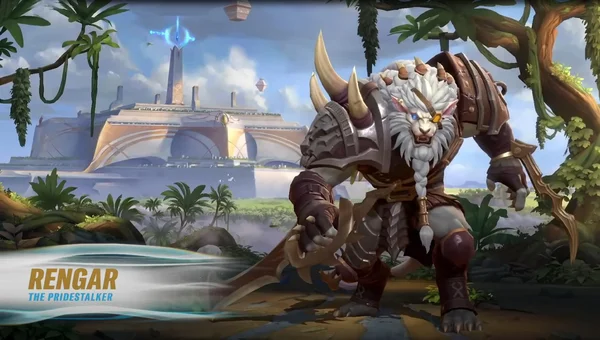 Tạo hình mạnh mẽ của quái thú Rengar trong Tốc Chiến