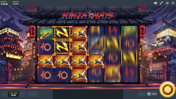 6x4 cuộn ở slot game Ninja Ways