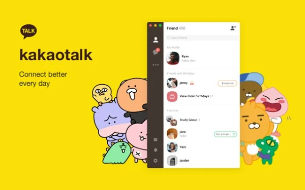 KakaoTalk có số lượng user bùng nổ trong những năm gần đây