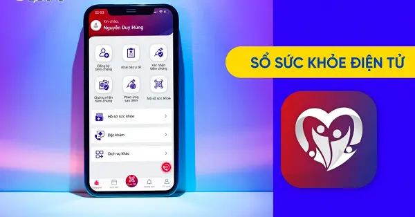 Ứng dụng Sổ sức khỏe điện tử