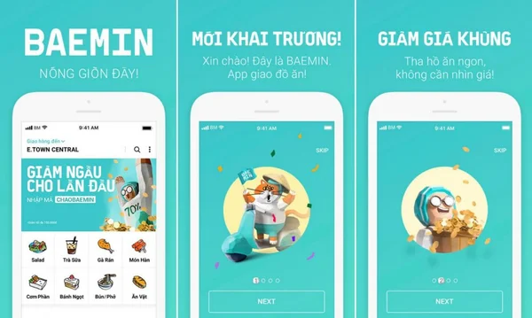 Baemin liên tục tung các khuyến mãi khủng