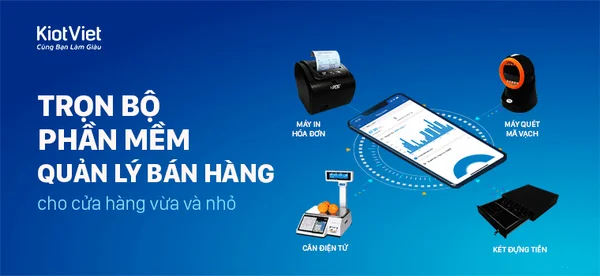 KiotViet cho phép quản lý đơn hàng của khách hàng