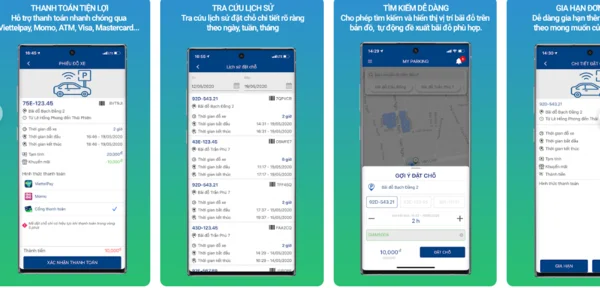 Trải nghiệm và đánh giá chính xác về ứng dụng MyParking