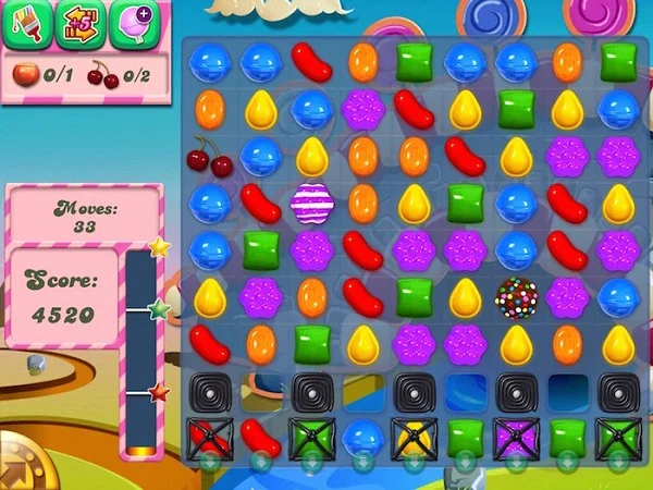 Đồ họa và âm thanh Game Candy Crush Saga hấp dẫn