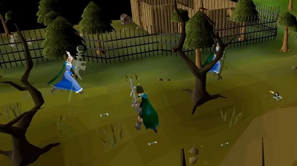 Old School RuneScape không chỉ quyến rũ với đồ họa, mà còn với âm thanh sống động