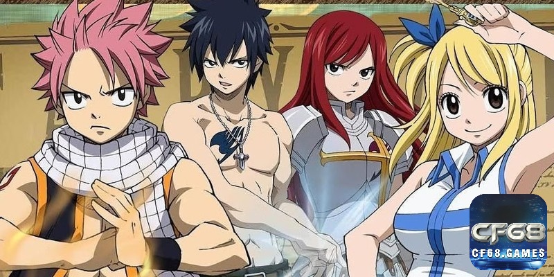 Khám phá các nhân vật trong fairy tail cùng CF68.GAMES nhé!