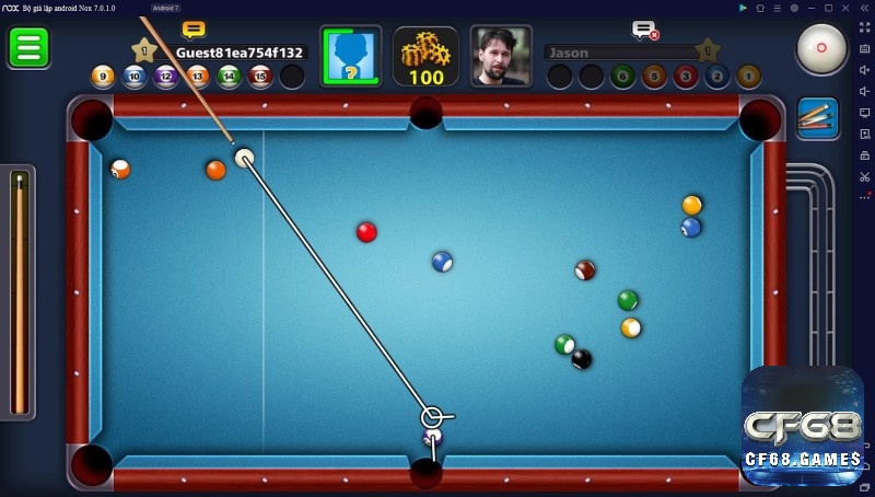 CF68 chia sẻ cách chơi bida 8 Ball Pool cực chuẩn và chi tiết