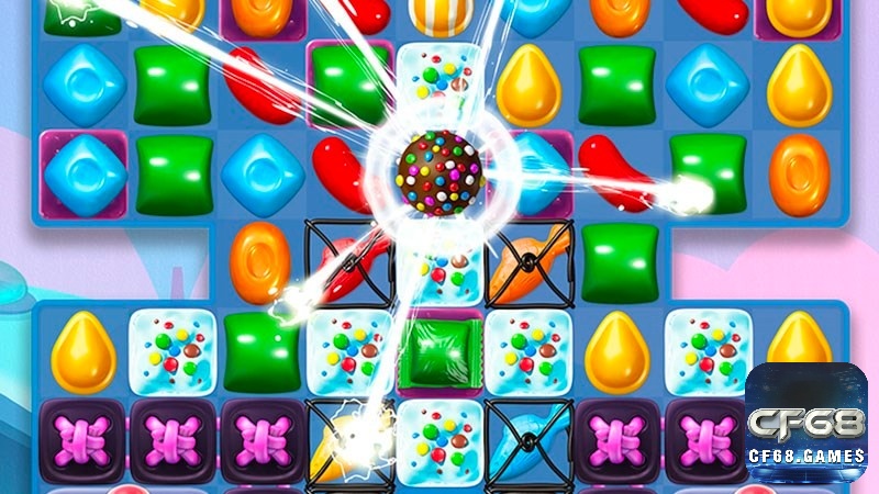 Cách chơi Candy Crush tạo ra combo không quá khó