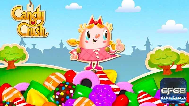 Candy Crush saga là game xếp kẹo hấp dẫn thu hút người chơi mọi lứa tuổi