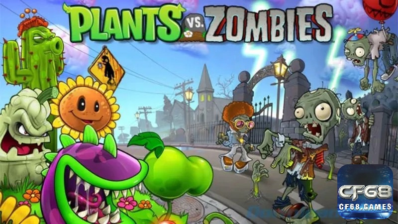 Khám phá cách chơi plants vs zombies 1 cùng CF68 nhé!