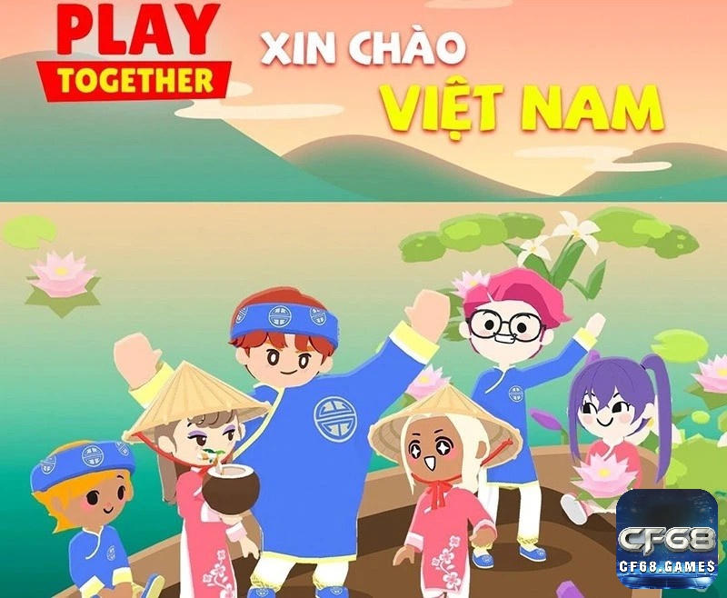 Play Together - nơi bạn có thể khám phá, kết bạn và xây dựng cuộc sống tuyệt vời trong thành phố Việt của riêng mình.