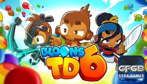 Bloons TD 6 có lối chơi xây dựng các tháp phòng thủ để ngăn chặn các quả bóng