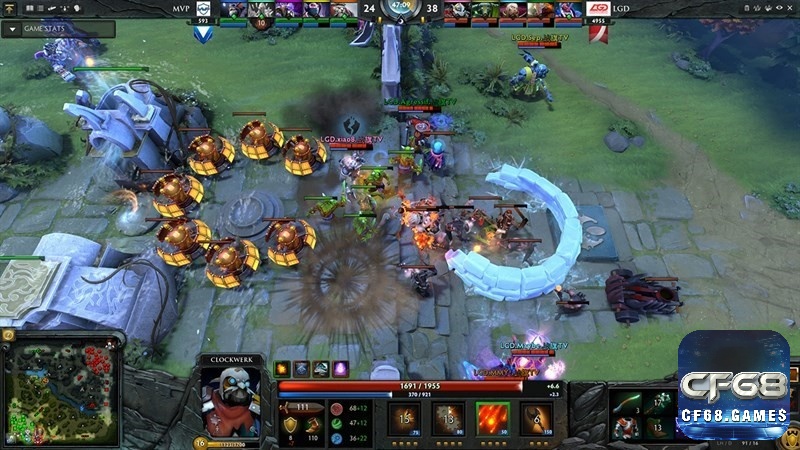 Dota 2 là một trò chơi phức tạp với nhiều yếu tố chiến thuật và kỹ năng.