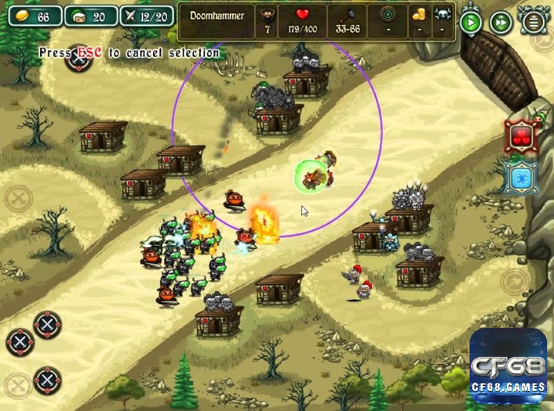 Thử thách và nhiệm vụ trong game Incursion Tower Defense được thiết kế hấp dẫn