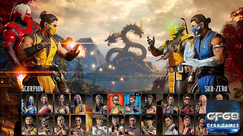 Mortal Kombat là game đối kháng nổi tiếng với những pha kết liễu đối thủ đầy máu me