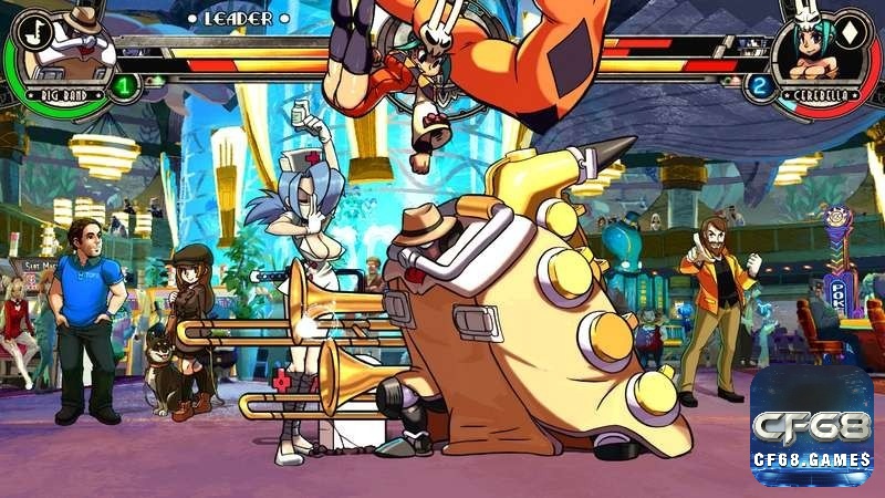 Skullgirls nổi bật nhờ các nhân vật có khả năng biến hình 