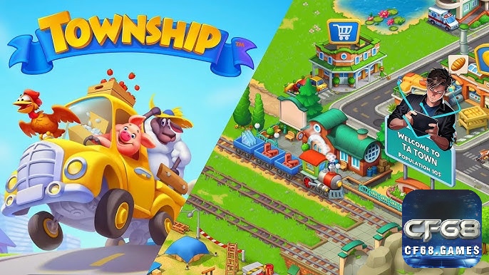 Game offline mobile - Township nơi người chơi xây dựng thành phố ảo cho riêng mình