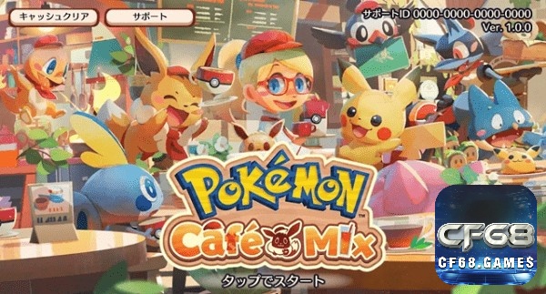  Pokemon Cafe Mix có các nhân viên và khách hàng đều là những Pokemon dễ thương