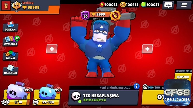 Brawl Stars Mod: Mở rộng nhân vật và chế độ, mang đến các trận đấu đa dạng và thách thức.