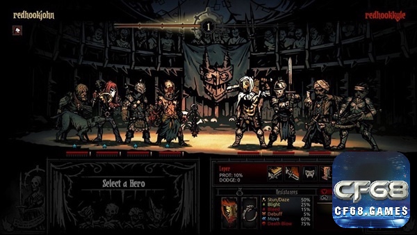 Darkest Dungeon đưa người chơi vào thế giới với phong cách kinh dị cực ấn tượng