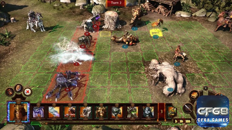 Tuyển quân đa dạng để xây dựng chiến thuật linh hoạt trong Heroes of Might and Magic