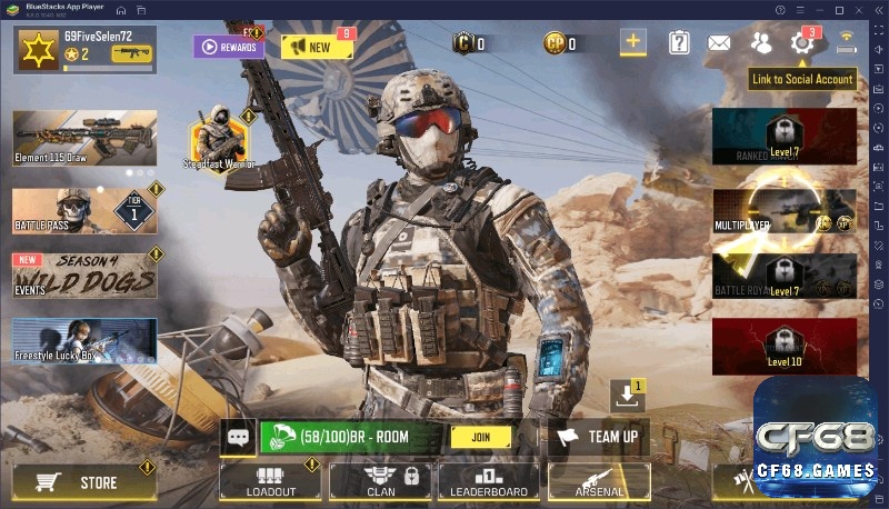 Hình ảnh gameplay trong Call of Duty: Mobile với các trận đấu kịch tính