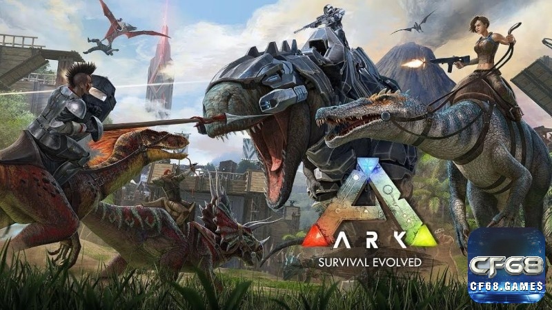 Đồ họa ấn tượng của ARK Survival Evolved trên máy tính